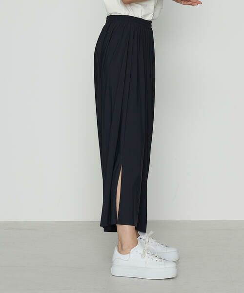 Precious Mild / プレシャスマイルド ロング・マキシ丈スカート | ナイロンハイテンション ドレープスカート | 詳細8