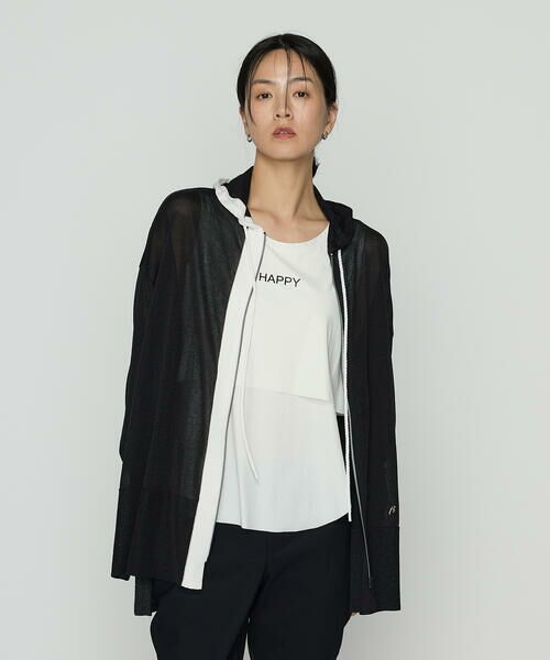 Precious Mild / プレシャスマイルド ニット・セーター | 黒白ニット パーカ | 詳細4