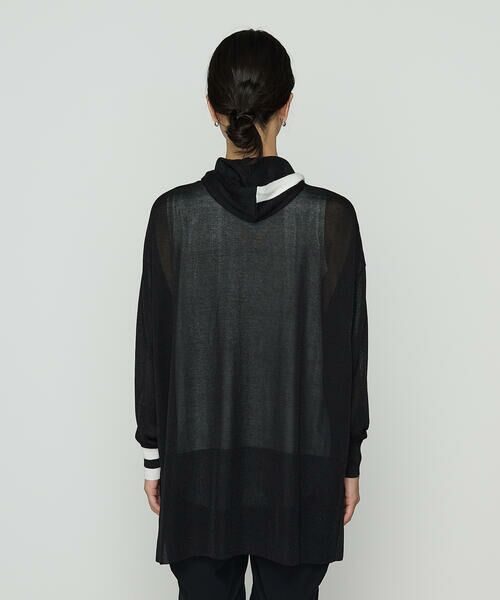 Precious Mild / プレシャスマイルド ニット・セーター | 黒白ニット パーカ | 詳細8