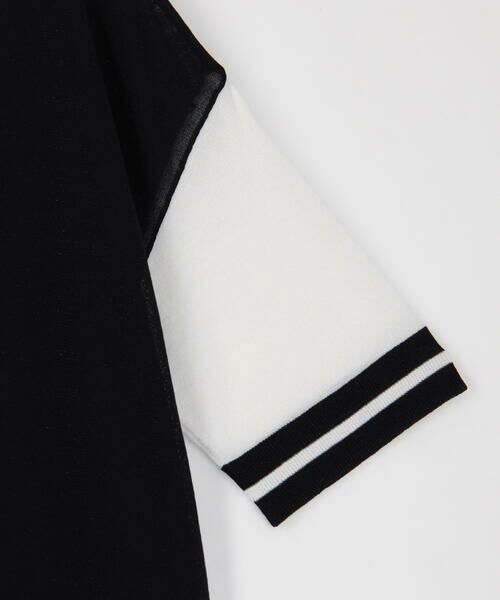 Precious Mild / プレシャスマイルド ニット・セーター | 黒白ニット プルオーバー | 詳細3