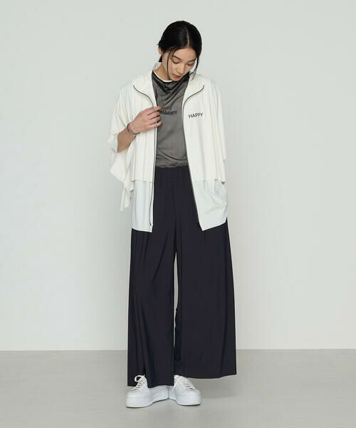 Precious Mild / プレシャスマイルド その他パンツ | ナイロンハイテンション ワイドパンツ | 詳細2