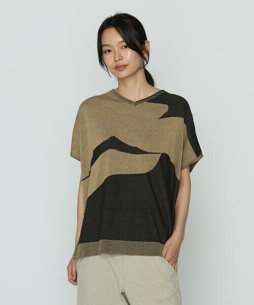 Precious Mild / プレシャスマイルド ニット・セーター | サハラ柄 ニットプルオーバー | 詳細2