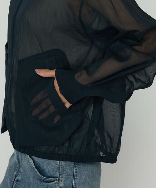 Precious Mild / プレシャスマイルド ブルゾン | オーガンジー ブルゾン | 詳細10