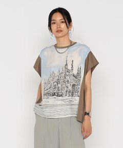 Precious Mild / プレシャスマイルド カットソー | カテドラルプリント プルオーバー