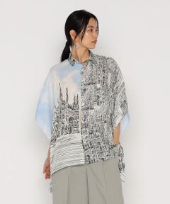 Precious Mild / プレシャスマイルド シャツ・ブラウス | カテドラルプリント スクエアシャツ