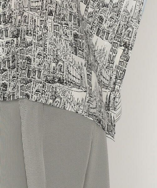 Precious Mild / プレシャスマイルド シャツ・ブラウス | カテドラルプリント スクエアシャツ | 詳細10