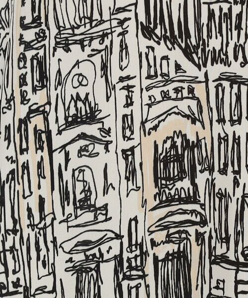 Precious Mild / プレシャスマイルド シャツ・ブラウス | カテドラルプリント スクエアシャツ | 詳細11