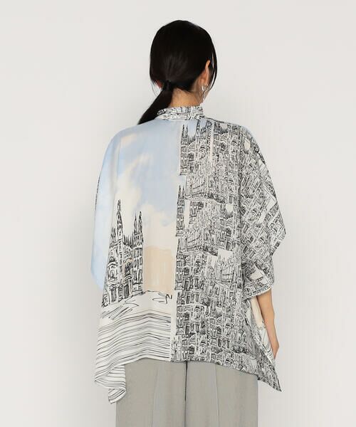 Precious Mild / プレシャスマイルド シャツ・ブラウス | カテドラルプリント スクエアシャツ | 詳細7