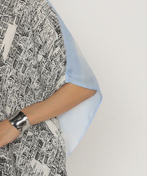 Precious Mild / プレシャスマイルド シャツ・ブラウス | カテドラルプリント スクエアシャツ | 詳細9