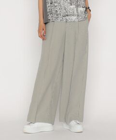 Precious Mild / プレシャスマイルド その他パンツ | ツイルストライプ ワイドパンツ