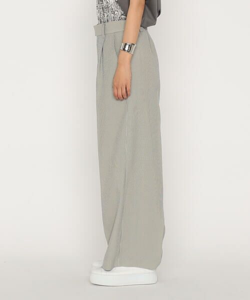 Precious Mild / プレシャスマイルド その他パンツ | ツイルストライプ ワイドパンツ | 詳細6