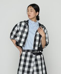 Precious Mild / プレシャスマイルド ブルゾン | 【セットアップ対応】ギンガムチェック ショートブルゾン