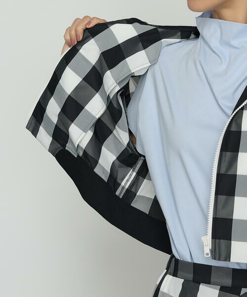 Precious Mild / プレシャスマイルド ブルゾン | 【セットアップ対応】ギンガムチェック ショートブルゾン | 詳細10