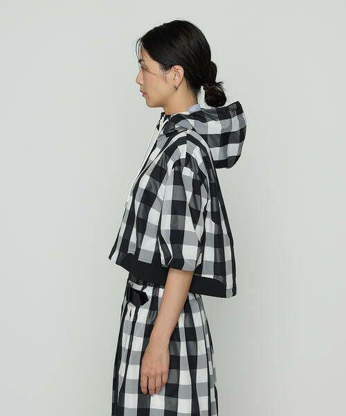Precious Mild / プレシャスマイルド ブルゾン | 【セットアップ対応】ギンガムチェック ショートブルゾン | 詳細4