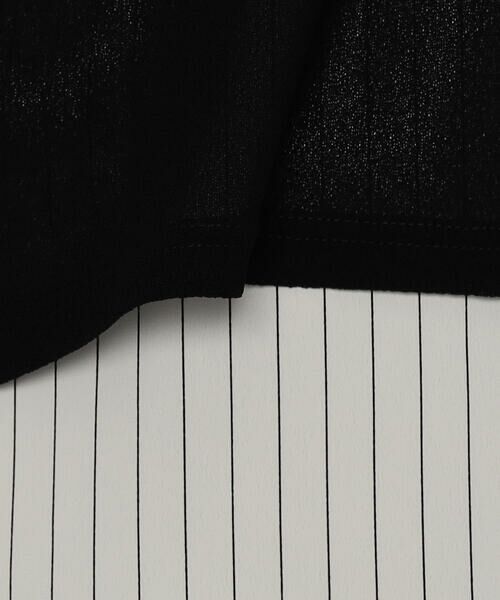 Precious Mild / プレシャスマイルド カットソー | ブラック×ストライプ アンサンブル | 詳細12