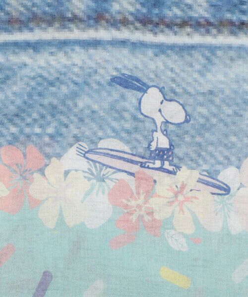 Precious Mild / プレシャスマイルド マフラー・ショール・スヌード・ストール | スヌーピー柄ストール | 詳細3