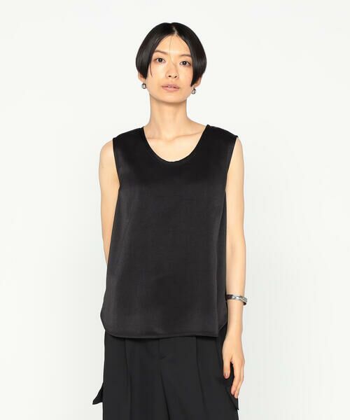 dianteブラック タンクトップ Layered tank tops | DIANTÉ (ディアンテ)公式通販サイト