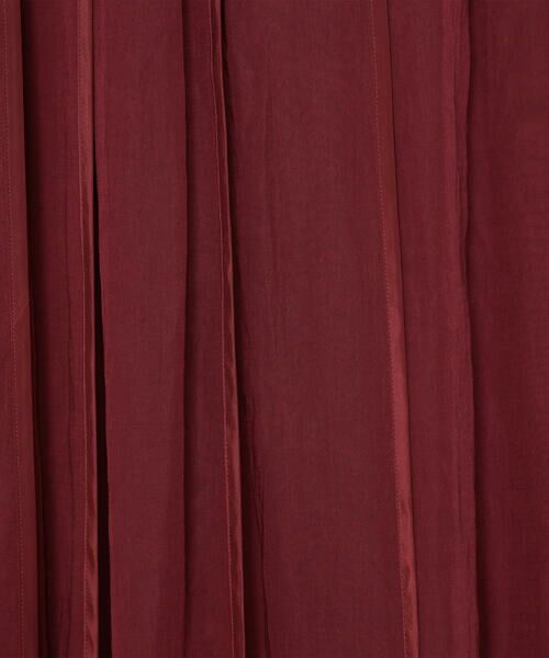 Precious Mild / プレシャスマイルド ロング・マキシ丈スカート | 100/2オーガンジー洗い加工 パイピングタックスカート | 詳細17