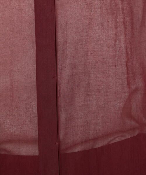 Precious Mild / プレシャスマイルド シャツ・ブラウス | 100／2オーガンジー洗い加工 ボリュームスリーブシャツ | 詳細17