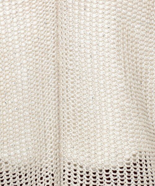 Precious Mild / プレシャスマイルド ニット・セーター | 3G天竺裏目 リネン×スパンコールニット | 詳細9