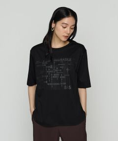 バジーレ28　大きいサイズ　ストレッチTシャツ　ダークブルースカル XL Precious Mild / プレシャスマイルド （レディース） Tシャツ