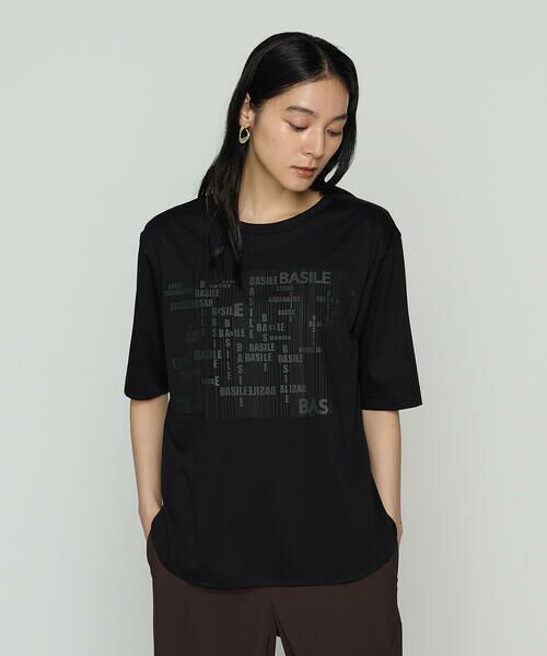 Precious Mild / プレシャスマイルド Tシャツ | プレミアムスムース デジロゴプリントTシャツ(05:ブラック)