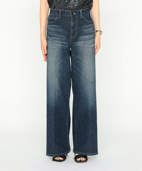 Precious Mild / プレシャスマイルド デニムパンツ | 11.5OZムラ染め糸左綾ストレッチデニム ワイドパンツ | 詳細8