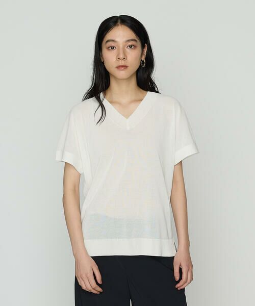 Precious Mild / プレシャスマイルド ニット・セーター | コイルヤーン Vネックニット | 詳細2