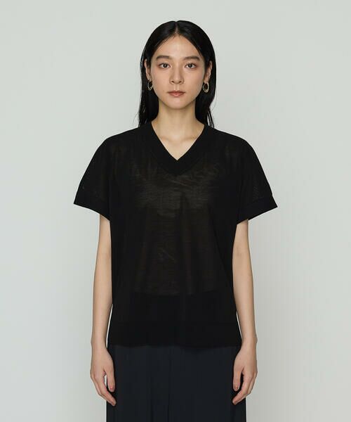 Precious Mild / プレシャスマイルド ニット・セーター | コイルヤーン Vネックニット | 詳細6