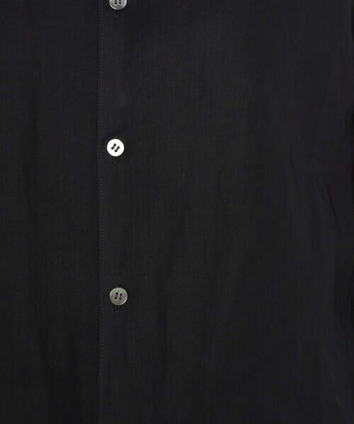 Precious Mild / プレシャスマイルド シャツ・ブラウス | 〔 +サイズ 〕 100／2オーガンジー洗い加工 ショートシャツ | 詳細5