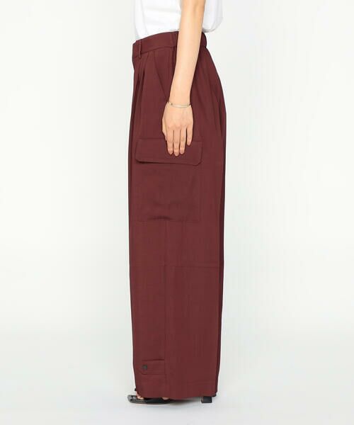 Precious Mild / プレシャスマイルド その他パンツ | 〔 +サイズ 〕 ヴィスウールツイ カーゴパンツ | 詳細15