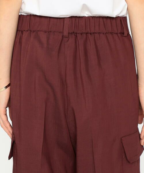 Precious Mild / プレシャスマイルド その他パンツ | 〔 +サイズ 〕 ヴィスウールツイ カーゴパンツ | 詳細18