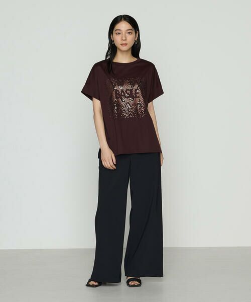 Precious Mild / プレシャスマイルド Tシャツ | 〔 +サイズ 〕 プレミアムスムース ヘリンボーン刺繍Tシャツ | 詳細5