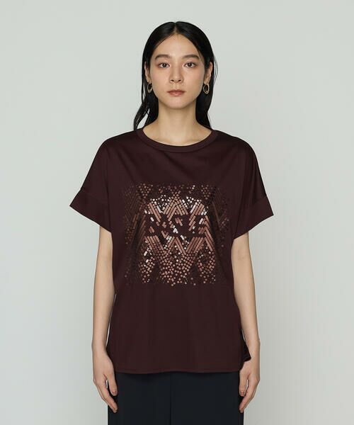 Precious Mild / プレシャスマイルド Tシャツ | 〔 +サイズ 〕 プレミアムスムース ヘリンボーン刺繍Tシャツ | 詳細7