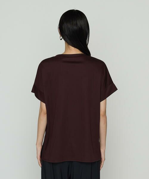 Precious Mild / プレシャスマイルド Tシャツ | 〔 +サイズ 〕 プレミアムスムース ヘリンボーン刺繍Tシャツ | 詳細9