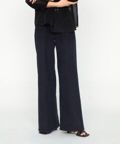 Precious Mild / プレシャスマイルド デニムパンツ | 〔 +サイズ 〕11.5OZムラ染め糸左綾ストレッチデニム ワイドパンツ