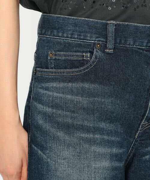 Precious Mild / プレシャスマイルド デニムパンツ | 〔 +サイズ 〕11.5OZムラ染め糸左綾ストレッチデニム ワイドパンツ | 詳細13