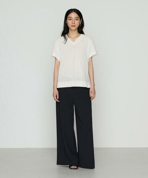 Precious Mild / プレシャスマイルド ニット・セーター | 〔 +サイズ 〕 コイルヤーン Vネックニット | 詳細1