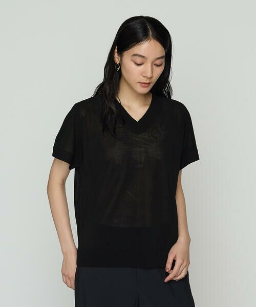 Precious Mild / プレシャスマイルド ニット・セーター | 〔 +サイズ 〕 コイルヤーン Vネックニット | 詳細5