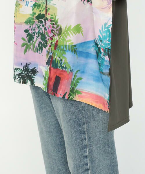 Precious Mild / プレシャスマイルド カットソー | リゾートプリント プルオーバー | 詳細10