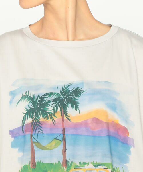 Precious Mild / プレシャスマイルド カットソー | リゾートプリント ビッグプルオーバー | 詳細6
