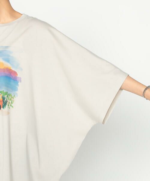 Precious Mild / プレシャスマイルド カットソー | リゾートプリント ビッグプルオーバー | 詳細7