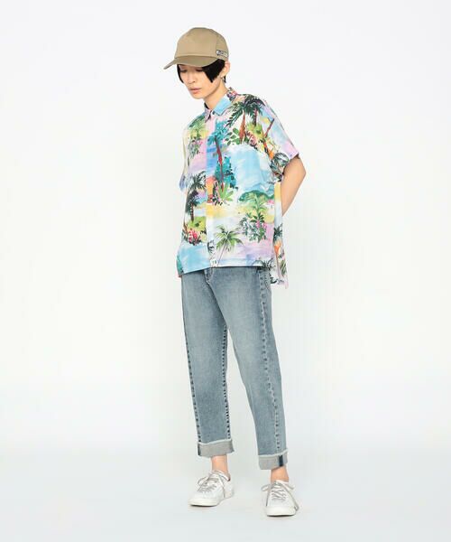 Precious Mild / プレシャスマイルド シャツ・ブラウス | リゾートプリント 半袖シャツ | 詳細1