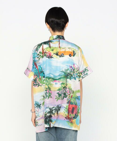 Precious Mild / プレシャスマイルド シャツ・ブラウス | リゾートプリント 半袖シャツ | 詳細6