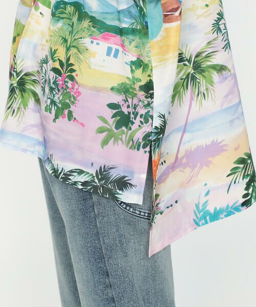 Precious Mild / プレシャスマイルド シャツ・ブラウス | リゾートプリント 半袖シャツ | 詳細9
