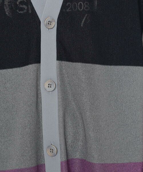 Precious Mild / プレシャスマイルド カーディガン・ボレロ | 三色ボーダー シアーニットカーディガン | 詳細11