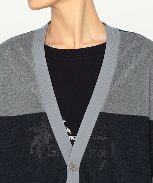 Precious Mild / プレシャスマイルド カーディガン・ボレロ | 三色ボーダー シアーニットカーディガン | 詳細7