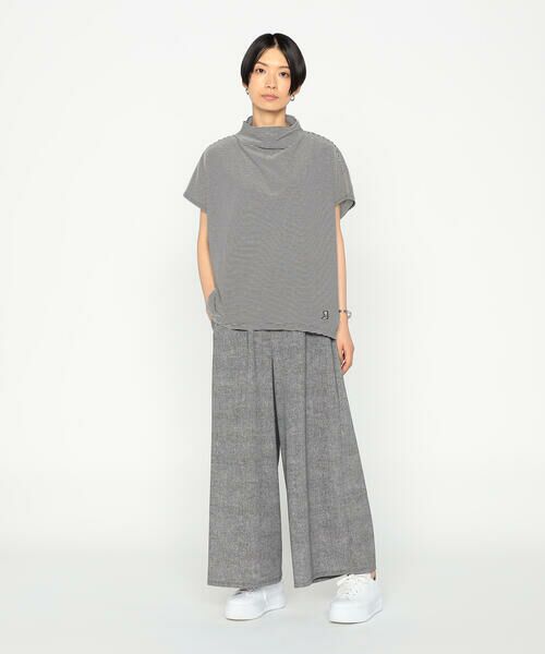 Precious Mild / プレシャスマイルド カットソー | ボトルネック ボーダープルオーバー | 詳細2