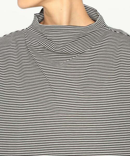 Precious Mild / プレシャスマイルド カットソー | ボトルネック ボーダープルオーバー | 詳細8