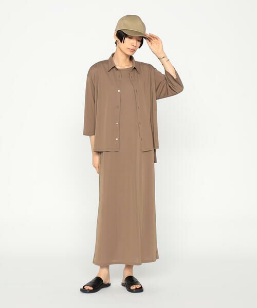 Precious Mild / プレシャスマイルド シャツ・ブラウス | トリアセジャージー バックプリントシャツ | 詳細1